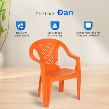 Ghế nhựa tựa lưng QUI PHÚC - Combo 4/6/10 ghế, lưng đan an toàn, chống trượt, ngồi thoải mái, tiện lợi 3 Ghế nhựa tựa lưng QUI PHÚC - Combo 4/6/10 ghế, lưng đan an toàn, chống trượt, ngồi thoải mái, tiện lợi 3