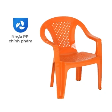 Ghế nhựa tựa lưng QUI PHÚC - Combo 4/6/10 ghế, lưng đan an toàn, chống trượt, ngồi thoải mái, tiện lợi