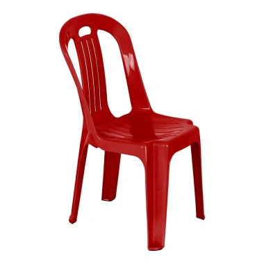 Ghế nhựa tựa lưng QUI PHÚC size nhỏ, lưng sọc, chắc chắn, combo 4 6 10 cho gia đình và quán ăn - Giá 229.600 VND