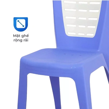 Ghế nhựa tựa lưng Super QUI PHÚC size lớn - combo 4,6,10 ghế, chắc chắn, chống kẹt, chống trượt, đa năng cho mọi không gian 4 Ghế nhựa tựa lưng Super QUI PHÚC size lớn - combo 4,6,10 ghế, chắc chắn, chống kẹt, chống trượt, đa năng cho mọi không gian 4