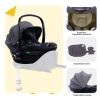 Ghế Nôi Ô Tô Jovikids Aria + Đế ISOFIX - ECE R129/04, 0-18 Tháng (40-87cm), 2.725.000₫ 3