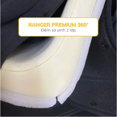Ghế Ô Tô Cao Cấp Bé RANGER Premium 360° - Jovikids ISOFIX i-Size, Chân Chống Lật, 0‑12 tuổi, Giá ưu đãi 7,975,000₫