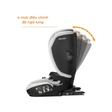 Ghế Ô Tô Trẻ Em Welldon Cocoon i-Size R129 3-12 tuổi Giá ưu đãi 4,95 triệu