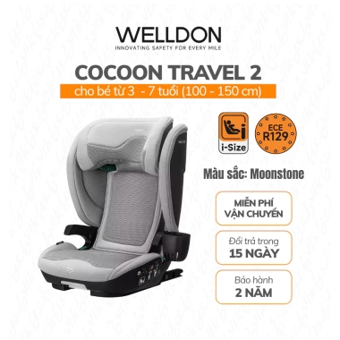 Ghế Ô Tô Trẻ Em Welldon Cocoon i-Size R129 3-12 tuổi Giá ưu đãi 4,95 triệu 10