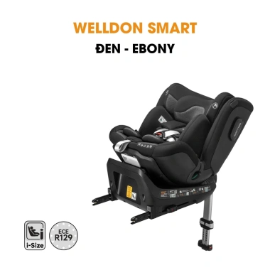 Ghế Ô tô trẻ em Welldon Smart Pro 2 Xoay 360, ISOFIX, i-Size R129, dùng từ sơ sinh tới 7 tuổi, giảm giá 23% 4