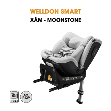 Ghế Ô tô trẻ em Welldon Smart Pro 2 Xoay 360, ISOFIX, i-Size R129, dùng từ sơ sinh tới 7 tuổi, giảm giá 23% 9