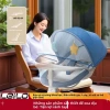 Ghế rung điện O cho trẻ sơ sinh - Nôi đa chức năng, giường ngủ, ghế ngả, chống lật 7