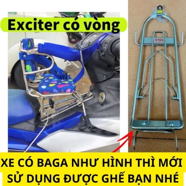 Ghế Số Gập EXCITER An Toàn Cho Bé - Thiết Kế Gập Gọn, Giá Ưu Đãi 181.350 VND 2