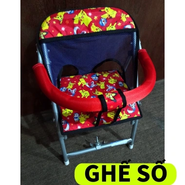 Ghế số xếp sắt sơn gấp gọn, dây đai an toàn cho bé - Giá ưu đãi 200,200₫ 3 Ghế số xếp sắt sơn gấp gọn, dây đai an toàn cho bé - Giá ưu đãi 200,200₫ 3