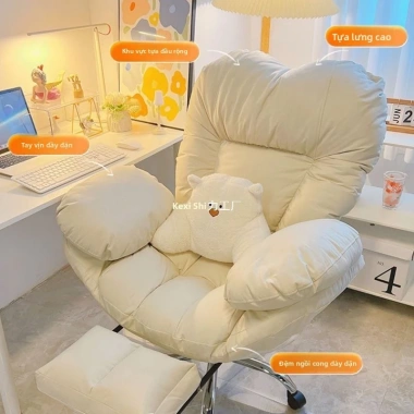 Ghế sofa máy tính ổn định, tựa lưng ngả thoải mái, livestream, giá 2.15 triệu