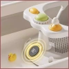Ghế tắm trẻ mới biết đi – Bồn ngồi cốc hút, chống trượt, thích hợp bé gái – 411.400₫ 2