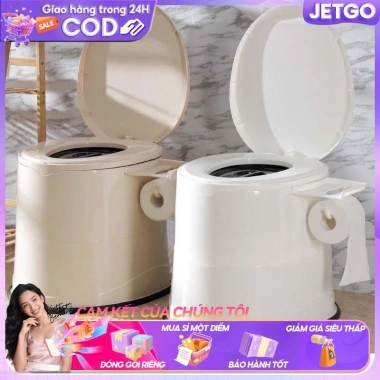 Ghế Toilet Di Động JETGO Chống Trượt, Bô Rời Cho Gia Đình & Du Lịch - 208.050₫