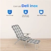 Ghế xếp gấp gọn inox Deli QUI PHÚC – inox sáng bóng, vải lưới thoáng khí, chịu tải 150kg – giá ưu đãi 831,357₫ 3