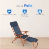 Ghế xếp gọn Felix QUI PHÚC lưới vải bền, thoáng khí, an toàn, có gác chân 476.420₫ 3