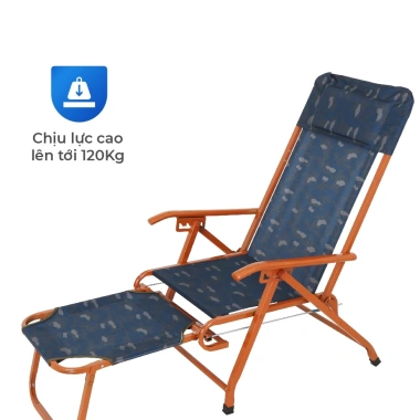 Ghế xếp gọn Felix QUI PHÚC lưới vải bền, thoáng khí, an toàn, có gác chân 476.420₫