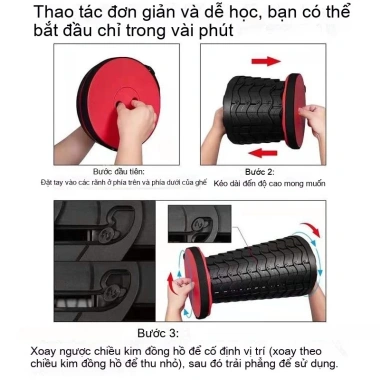 Ghế xếp telescopic Miaoou – ghế di động ngoài trời, thấp điều chỉnh, giá chỉ 393.400₫ (giảm 20%)