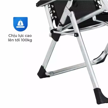 Ghế xếp thư giãn cao cấp Deli Boss QUI PHÚC - Gấp gọn tiện lợi, đa năng, vải lưới thoáng mát, giảm giá tới 22%