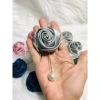 Ghim cài áo vest hoa hồng vải sang trong - Giá chỉ 35.000đ, tinh tế, thời trang 7