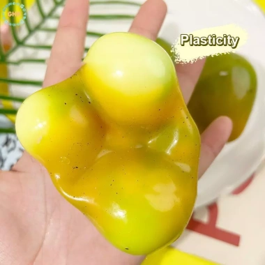 GHX Squishy Đồ Chơi Đổi Màu Mango Mochi - Pinching Căng Thẳng, Phục Hồi Chậm, Quà Tặng VN 66.661 VND
