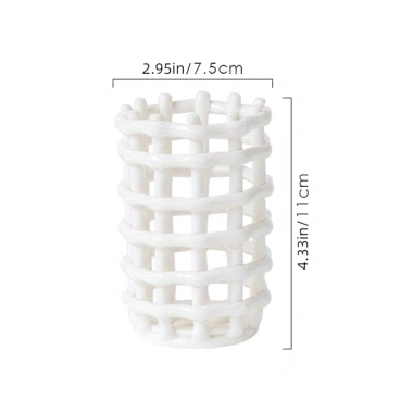 Giá đỡ bàn chải đánh răng gốm rỗng thông gió - lưu trữ kem và bàn chải điện, chỉ 230.780 VND 3