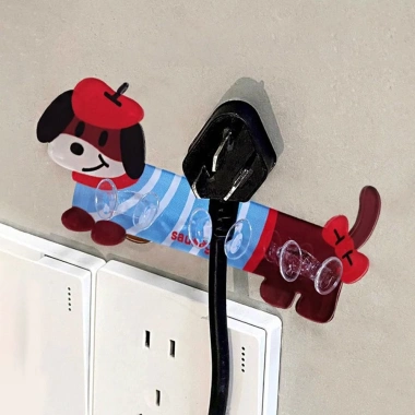 Giá đỡ bàn chải YUUKII Dachshond 3 móc treo tường chống nước, kèm móc thẻ và khăn Acrylic đa năng - Giá chỉ 33.000₫ 5 Giá đỡ bàn chải YUUKII Dachshond 3 móc treo tường chống nước, kèm móc thẻ và khăn Acrylic đa năng - Giá chỉ 33.000₫ 5