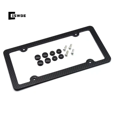 Giá đỡ biển số ô tô nhôm màu hồng chuẩn US 1/2 Cái CISWGE mới, khung ảnh xe 3 Giá đỡ biển số ô tô nhôm màu hồng chuẩn US 1/2 Cái CISWGE mới, khung ảnh xe 3