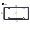 Giá đỡ biển số ô tô nhôm màu hồng chuẩn US 1/2 Cái CISWGE mới, khung ảnh xe 5