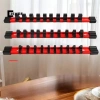 Giá đỡ cờ lê Soet Rail 1/4-3/8-1/2 inch – Đa năng, tường, lưu trữ công cụ mới