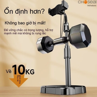 Giá đỡ điện thoại Akihabara, điều chỉnh chiều cao, chụp ảnh, quay video, livestream 6 Giá đỡ điện thoại Akihabara, điều chỉnh chiều cao, chụp ảnh, quay video, livestream 6