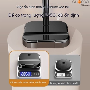 Giá đỡ điện thoại Akihabara, điều chỉnh chiều cao, chụp ảnh, quay video, livestream 7 Giá đỡ điện thoại Akihabara, điều chỉnh chiều cao, chụp ảnh, quay video, livestream 7
