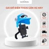 Giá Đỡ Điện Thoại Gắn Xe Máy - Mũ Bảo Hiểm Che Mưa Nắng, Chống Cướp Cực Chắc, Giá Chỉ 79.000đ