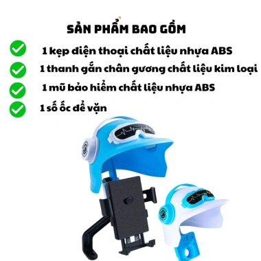 Giá Đỡ Điện Thoại Gắn Xe Máy - Mũ Bảo Hiểm Che Mưa Nắng, Chống Cướp Cực Chắc, Giá Chỉ 79.000đ 2 Giá Đỡ Điện Thoại Gắn Xe Máy - Mũ Bảo Hiểm Che Mưa Nắng, Chống Cướp Cực Chắc, Giá Chỉ 79.000đ 2