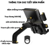 Giá Đỡ Điện Thoại Gắn Xe Máy - Mũ Bảo Hiểm Che Mưa Nắng, Chống Cướp Cực Chắc, Giá Chỉ 79.000đ 3
