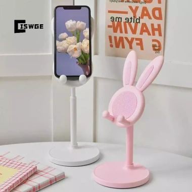 Giá đỡ điện thoại hình thỏ có thể nâng lên, điều chỉnh, kệ hỗ trợ máy tính cho học sinh lười biếng - Mới 50.160₫