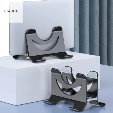 Giá đỡ dọc E-WOITD hợp kim nhôm cho laptop, điều chỉnh độ cao, chống trượt, giảm giá 20%