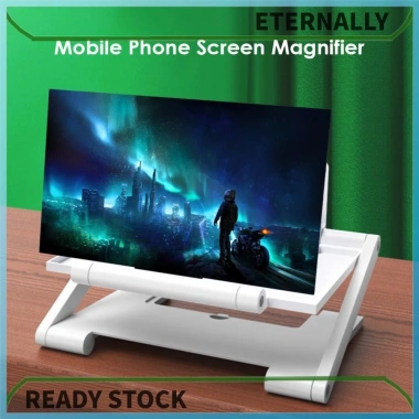 Giá đỡ khuếch đại màn hình điện thoại 3D 8 inch kính lúp gập lại, phóng to video - 261.800 VND 2