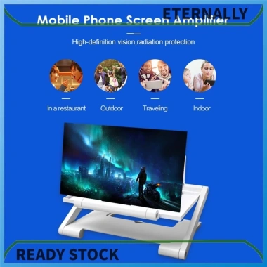 Giá đỡ khuếch đại màn hình điện thoại 3D 8 inch kính lúp gập lại, phóng to video - 261.800 VND 8