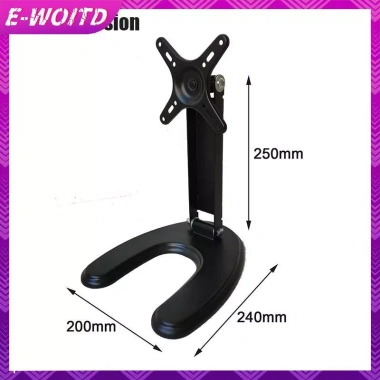 Giá đỡ màn hình E-WOITD điều chỉnh độ cao, xoay 360 độ, hỗ trợ VESA 50/75/100mm, phù hợp văn phòng làm việc, giảm giá 362.230 VND 10
