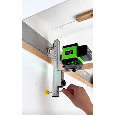 Giá đỡ máy laser MONQIQI thế hệ mới kèm thước đo: Dễ lắp tường, giá 85.000₫