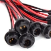 Giá đỡ ổ cắm bóng đèn T10 W5W cho xe tải, thuyền - Kết nối cao su mềm, Hot VN 37.290₫