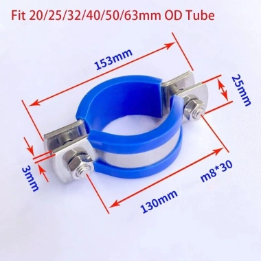 Giá Đỡ Ống Treo HAPPYLEAF 1 Cái - Kẹp Ống Tròn PPR PVC, Giảm Giá 39.490đ