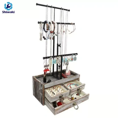 Giá đỡ trang sức 3 tầng ngăn kéo - Bông tai, vòng cổ, phụ kiện tóc - 566,500₫ 7