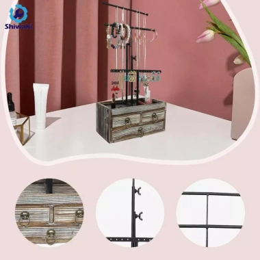 Giá đỡ trang sức 3 tầng ngăn kéo - Bông tai, vòng cổ, phụ kiện tóc - 566,500₫ 8