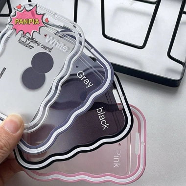 Giá Đỡ Trong Suốt Pnpia Photocard Đựng Thẻ Móc Khóa, Bảo Vệ Ảnh Xe Buýt & Sinh Viên