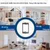 Giá đỡ ZoeRax điện áp thấp gắn tấm tường đơn Gang - hỗ trợ cáp điện thoại, mạng, loa đồng trục, HDMI, giảm còn 71.499đ 4