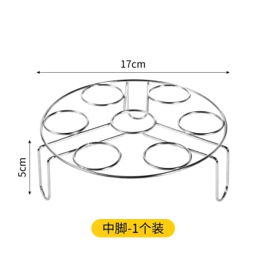 Giá hấp thép không gỉ, chân máy chống nước - Máy hấp gia dụng đa năng, nồi nhà bếp, hấp gạo & rau củ 67.395₫
