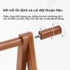 Giá treo quần áo đứng sàn phòng ngủ gia đình, thiết kế di động, đa chức năng 6