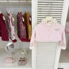 Giảm 50% Áo Len Dệt Kim Phiên Bản Hàn Quốc Màu Hồng Cardigan ấm áp phong cách Tây 5