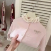 Giảm 50% Áo Len Dệt Kim Phiên Bản Hàn Quốc Màu Hồng Cardigan ấm áp phong cách Tây 9