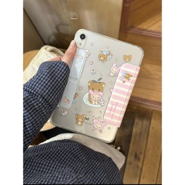 Giảm giá Bao da iPad F&X Rilakkuma cho iPad Pro 11 & Air6 2.024 - Nam châm, tháo rời, 10.2-10.9 inch - Chỉ 330.088₫